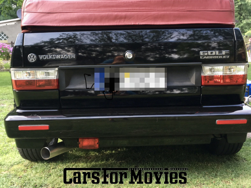 CarsForMovies | Volkswagen Golf 1 155 1995 Deutschland Schwarz Rot Nutzfahrzeug Cabrio DE - Brandenburg 7720 